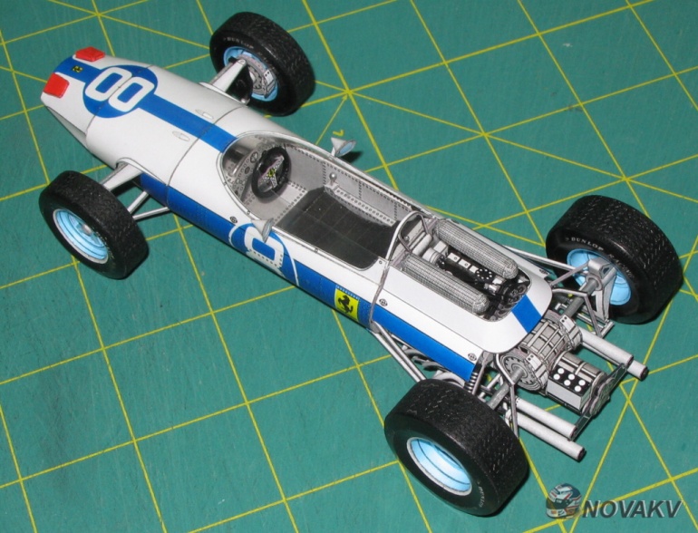 Ferrari F1512, L. Bandini, GP Mexico 1964 - beta (Plná velikost v novém okně) Ferrari F1512, L. Bandini, GP Mexico 1964 - beta