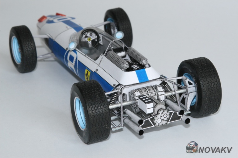 Ferrari F1512, L. Bandini, GP Mexico 1964 - beta (Pln� velikost v nov�m okn�) Ferrari F1512, L. Bandini, GP Mexico 1964 - beta
