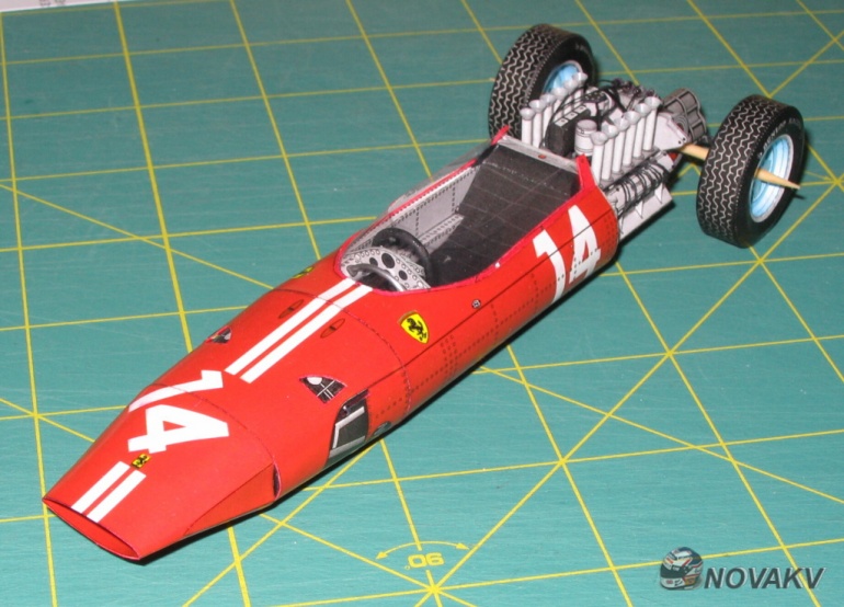 Ferrari F1512, P. Rodriquez, GP Mexico 1965 - beta (Plná velikost v novém okně) Ferrari F1512, P. Rodriquez, GP Mexico 1965 - beta