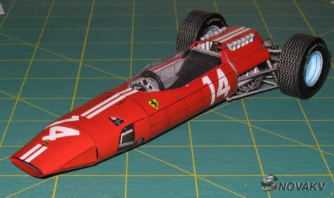 Ferrari F1512, P. Rodriquez, GP Mexico 1965 - beta Ferrari F1512, P. Rodriquez, GP Mexico 1965 - beta