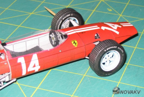 Ferrari F1512, P. Rodriquez, GP Mexico 1965 - beta Ferrari F1512, P. Rodriquez, GP Mexico 1965 - beta