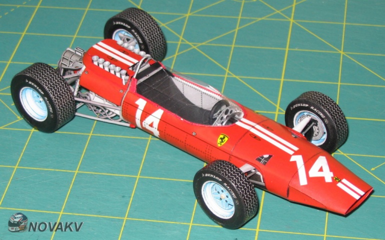 Ferrari F1512, P. Rodriquez, GP Mexico 1965 - beta (Plná velikost v novém okně) Ferrari F1512, P. Rodriquez, GP Mexico 1965 - beta