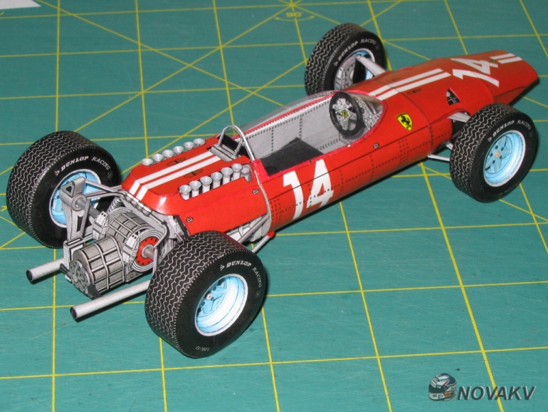 Ferrari F1512, P. Rodriquez, GP Mexico 1965 - beta (Plná velikost v novém okně) Ferrari F1512, P. Rodriquez, GP Mexico 1965 - beta