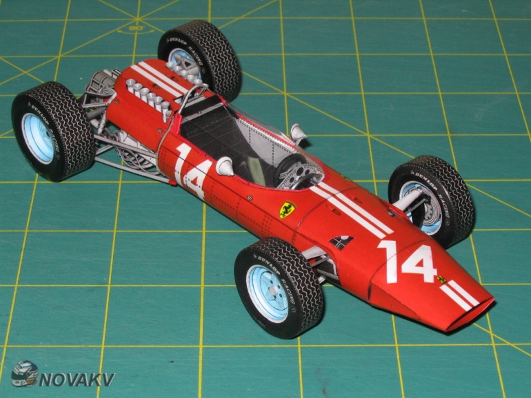Ferrari F1512, P. Rodriquez, GP Mexico 1965 - beta (Plná velikost v novém okně) Ferrari F1512, P. Rodriquez, GP Mexico 1965 - beta