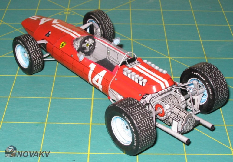 Ferrari F1512, P. Rodriquez, GP Mexico 1965 - beta (Plná velikost v novém okně) Ferrari F1512, P. Rodriquez, GP Mexico 1965 - beta