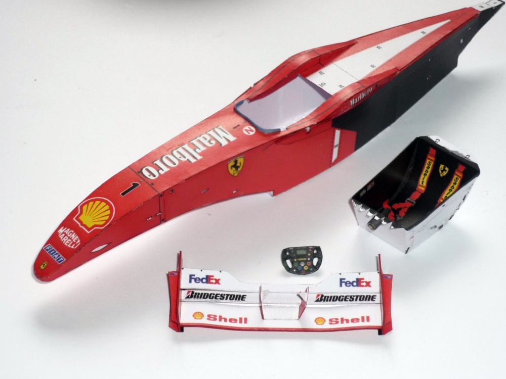 Ferrari F2001/050 - Michael Schumacher (Plná velikost v novém okně) Ferrari F2001/050 - Michael Schumacher