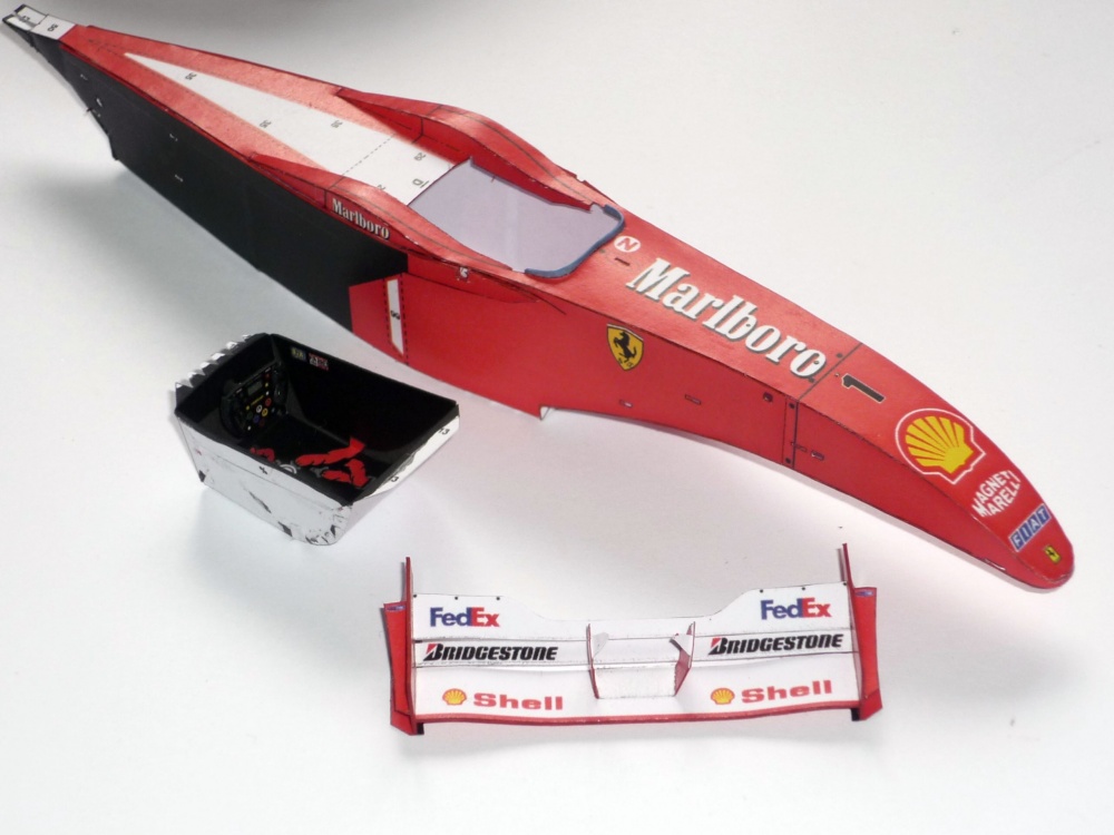 Ferrari F2001/050 - Michael Schumacher (Plná velikost v novém okně) Ferrari F2001/050 - Michael Schumacher