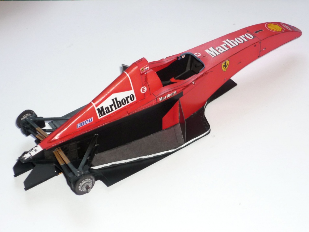 Ferrari F2001/050 - Michael Schumacher (Plná velikost v novém okně) Ferrari F2001/050 - Michael Schumacher