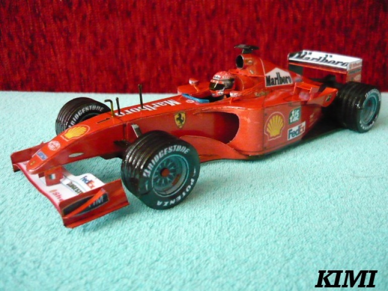 Ferrari F2001,M.Schumacher,2001 (Plná velikost v novém okně) Ferrari F2001,M.Schumacher,2001