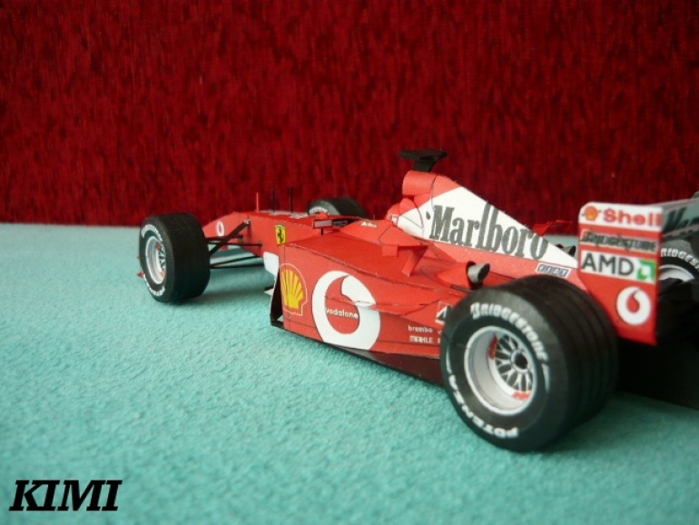 Ferrari F2002,Rubens Barrichello,2002 (Plná velikost v novém okně) Ferrari F2002,Rubens Barrichello,2002