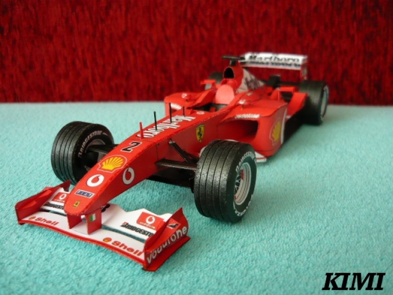 Ferrari F2002,Rubens Barrichello,2002 (Pln� velikost v nov�m okn�) Ferrari F2002,Rubens Barrichello,2002