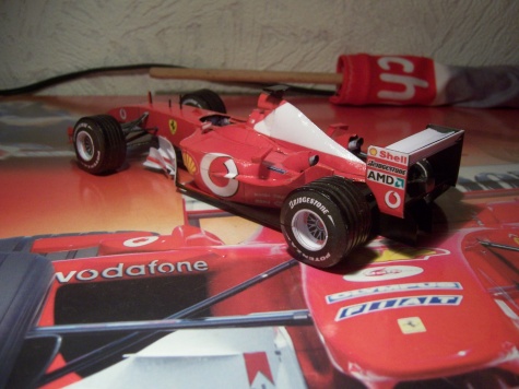 Ferrari F2003-GA R.Barrichello Gp Velk� Brit�nie 2003