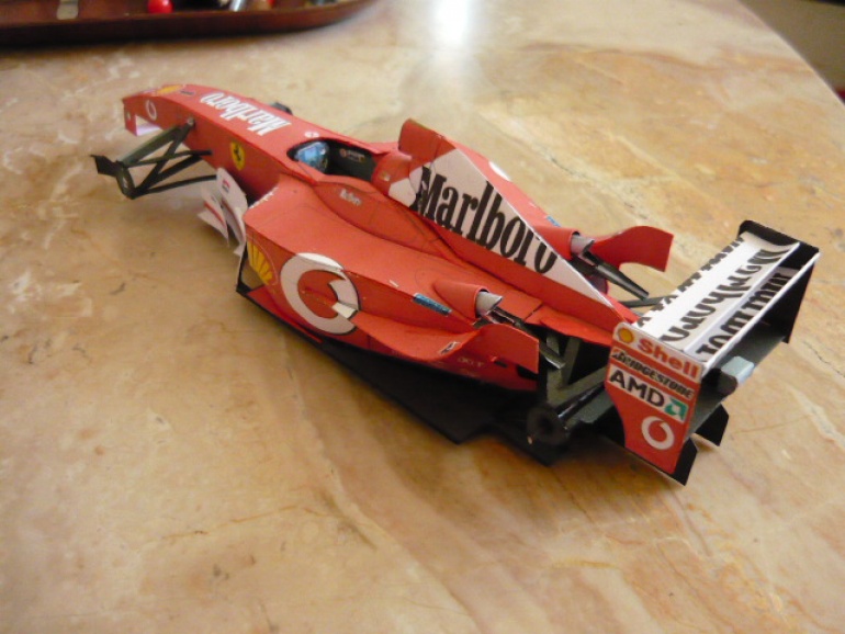 Ferrari F2003-GA,M.Schumacher,GP Španělska 2003 (Plná velikost v novém okně) Ferrari F2003-GA,M.Schumacher,GP Španělska 2003