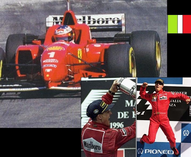 Ferrari F310,Michael Schumacher,1996