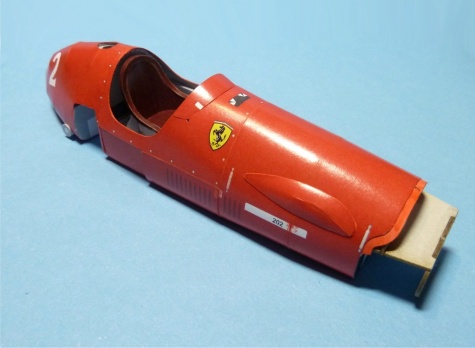 Ferrari F500 VC Německa trénink ´53, N.Farina Ferrari F500 VC Německa trénink ´53, N.Farina
