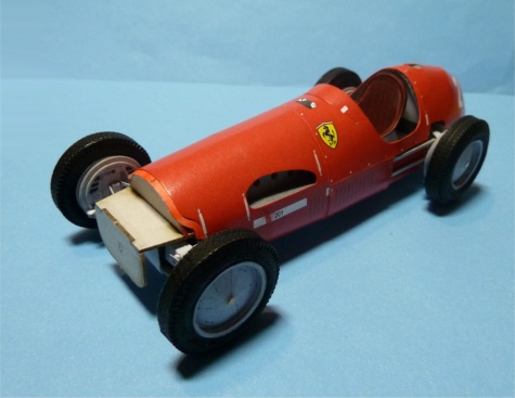 Ferrari F500 VC Německa trénink ´53, N.Farina Ferrari F500 VC Německa trénink ´53, N.Farina