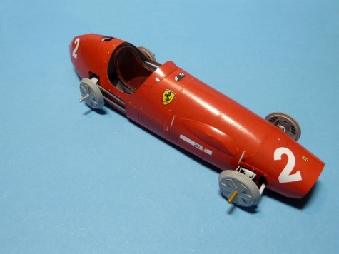 Ferrari F500 VC Německa trénink ´53, N.Farina Ferrari F500 VC Německa trénink ´53, N.Farina