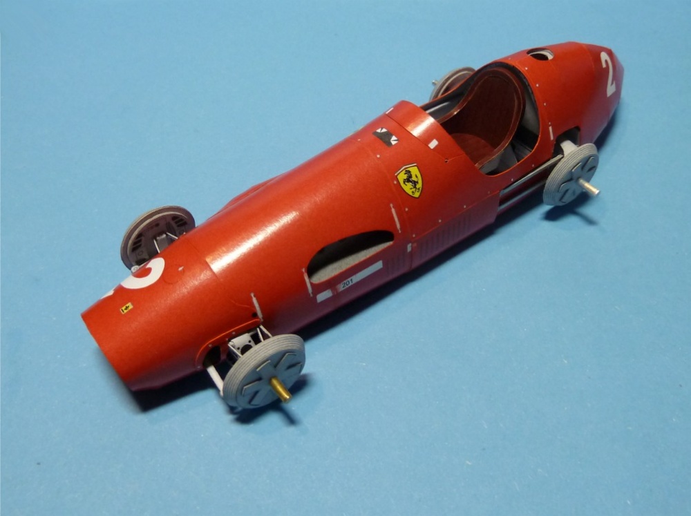 Ferrari F500 VC Německa trénink ´53, N.Farina (Plná velikost v novém okně) Ferrari F500 VC Německa trénink ´53, N.Farina