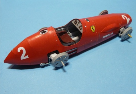 Ferrari F500 VC Německa trénink ´53, N.Farina Ferrari F500 VC Německa trénink ´53, N.Farina