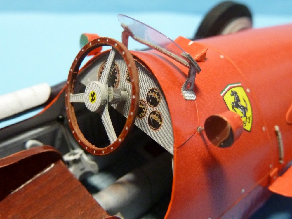 Ferrari F500 VC Německa trénink ´53, N.Farina (Plná velikost v novém okně) Ferrari F500 VC Německa trénink ´53, N.Farina
