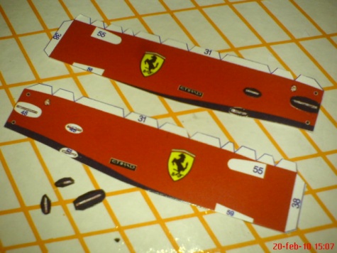Ferrari F60 - Felipe Massa Ferrari F60 - Felipe Massa