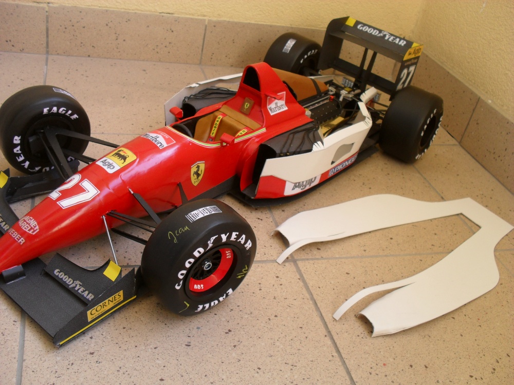 FERRARI F92 A Kanada 1992 (Plná velikost v novém okně) FERRARI F92 A Kanada 1992