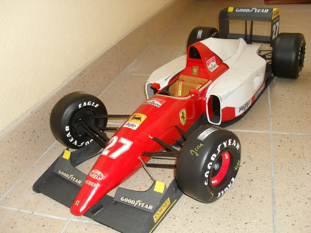 FERRARI F92 A Kanada 1992 (Plná velikost v novém okně) FERRARI F92 A Kanada 1992