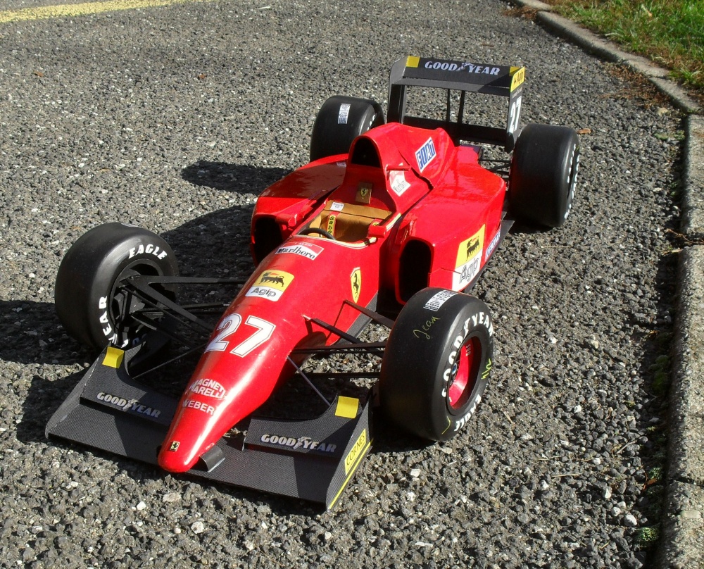 FERRARI F92 A Kanada 1992 (Plná velikost v novém okně) FERRARI F92 A Kanada 1992