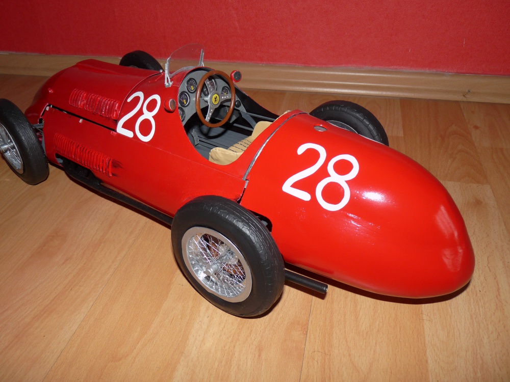 FERRARI 125 F1 Itálie 1948- debut Ferrari F1 (Plná velikost v novém okně) FERRARI 125 F1 Itálie 1948- debut Ferrari F1
