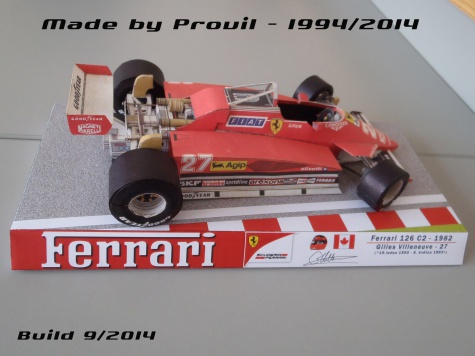 Ferrari 126 C2 - (27) Gilles Villeneuve Ferrari 126 C2 - (27) Gilles Villeneuve