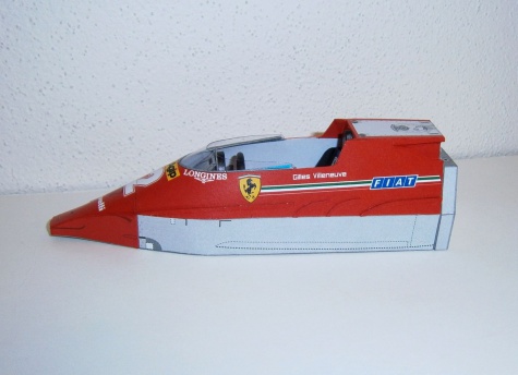 Ferrari 126 C - G. Villeneuve, GP Italy - practice 1980 Ferrari 126 C - G. Villeneuve, GP Italy - practice 1980