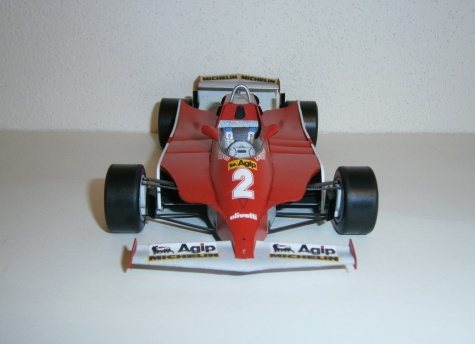 Ferrari 126 C - G. Villeneuve, GP Italy - practice 1980 Ferrari 126 C - G. Villeneuve, GP Italy - practice 1980