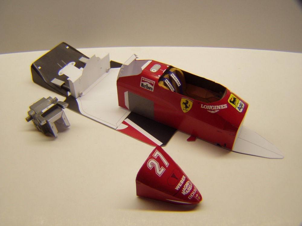 Ferrari 156/85, 1985, M. Alboreto (Plná velikost v novém okně) Ferrari 156/85, 1985, M. Alboreto