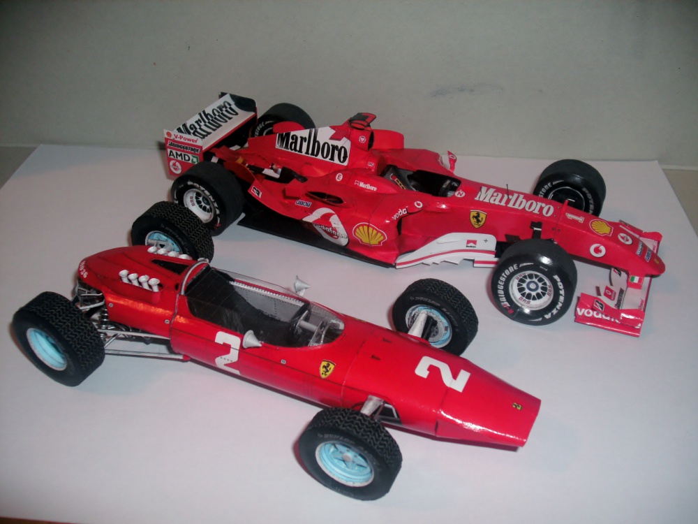 Ferrari 158 J. Surtees GP Monza 1964 (Plná velikost v novém okně) Ferrari 158 J. Surtees GP Monza 1964