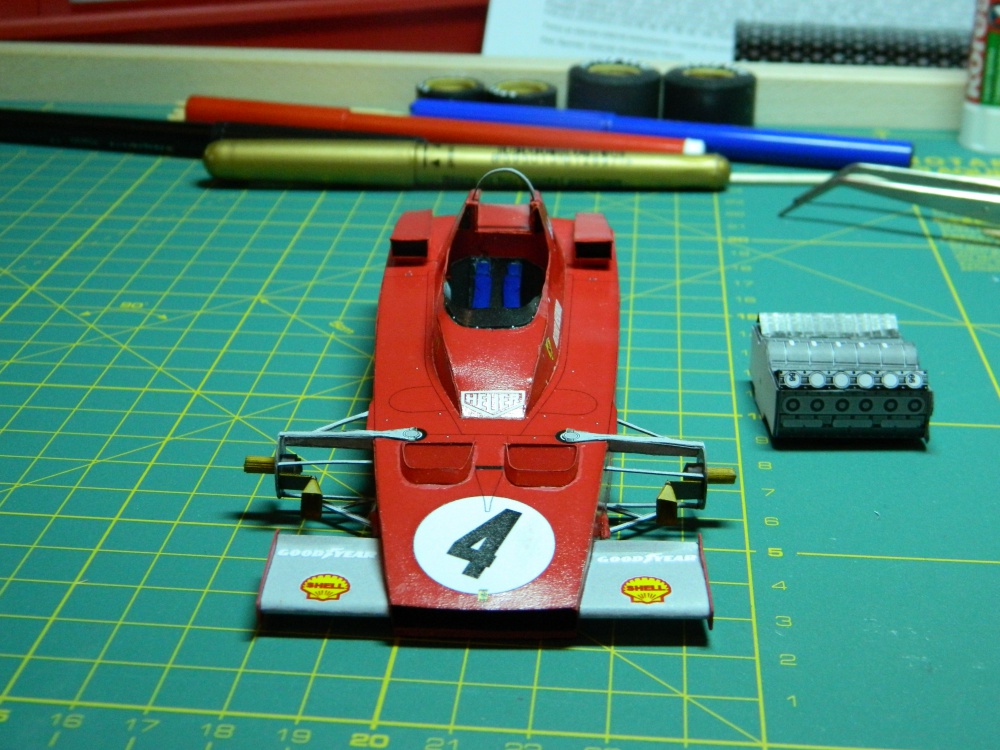 FERRARI 312 B3 A.Merzario Monako GP 1973 (Plná velikost v novém okně) FERRARI 312 B3 A.Merzario Monako GP 1973