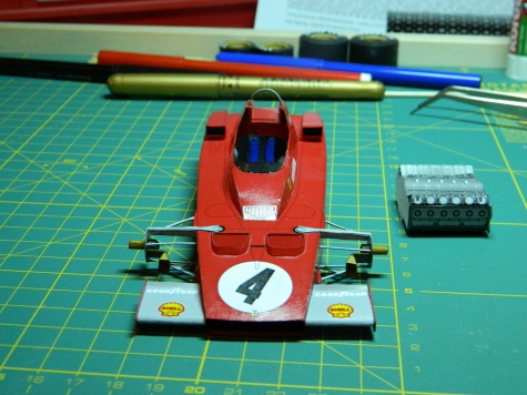 FERRARI 312 B3 A.Merzario Monako GP 1973 FERRARI 312 B3 A.Merzario Monako GP 1973