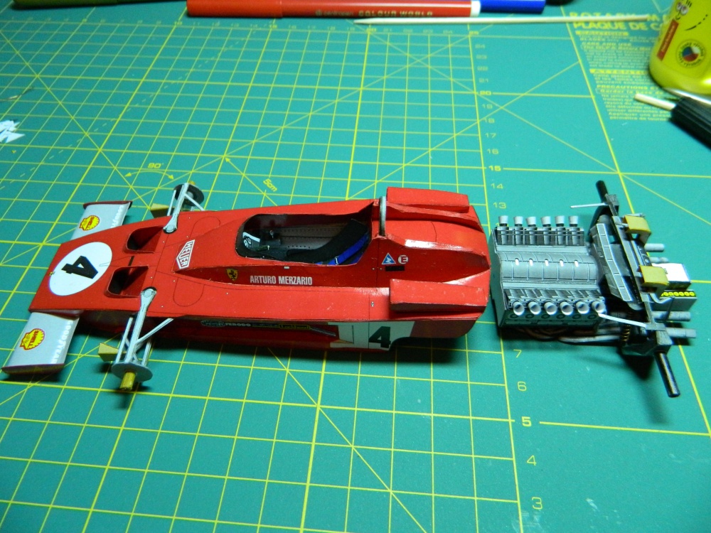 FERRARI 312 B3 A.Merzario Monako GP 1973 (Plná velikost v novém okně) FERRARI 312 B3 A.Merzario Monako GP 1973
