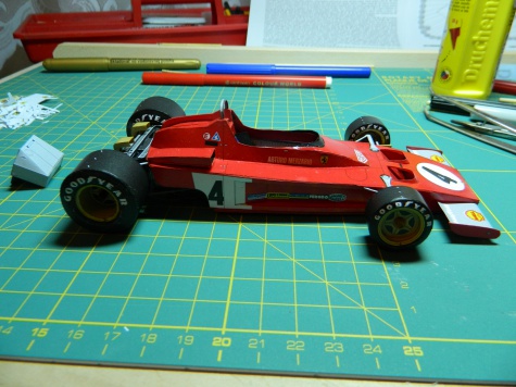 FERRARI 312 B3 A.Merzario Monako GP 1973 FERRARI 312 B3 A.Merzario Monako GP 1973