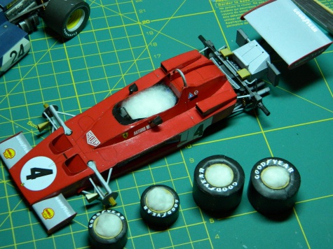 FERRARI 312 B3 A.Merzario Monako GP 1973 FERRARI 312 B3 A.Merzario Monako GP 1973