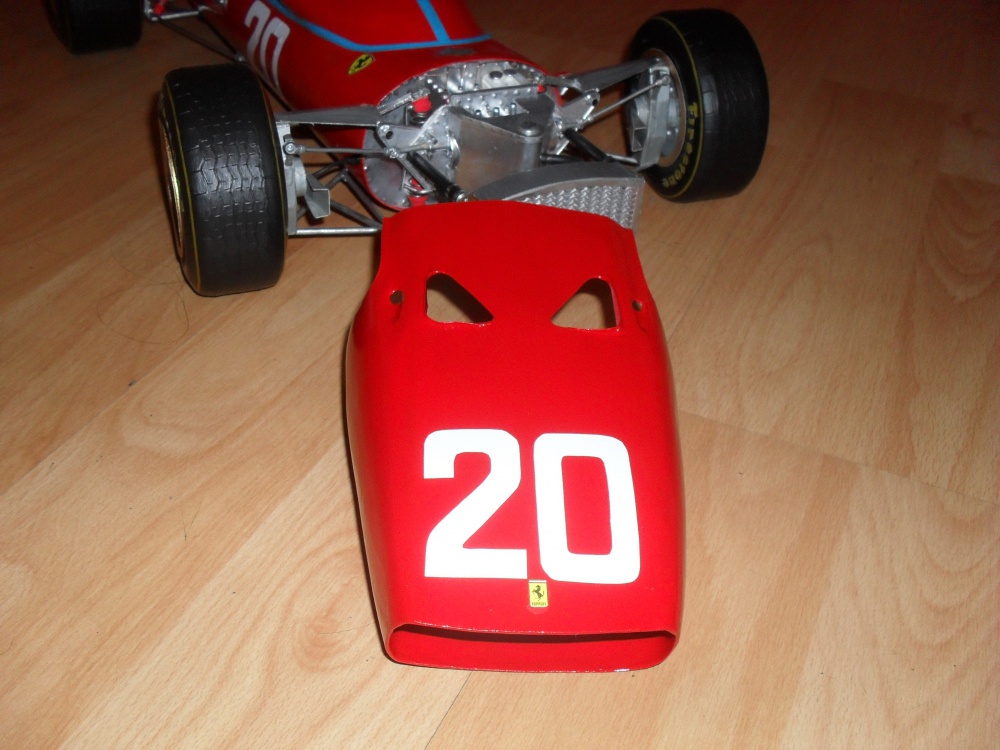 FERRARI 312 tipo 607 Monako 1967 (Plná velikost v novém okně) FERRARI 312 tipo 607 Monako 1967