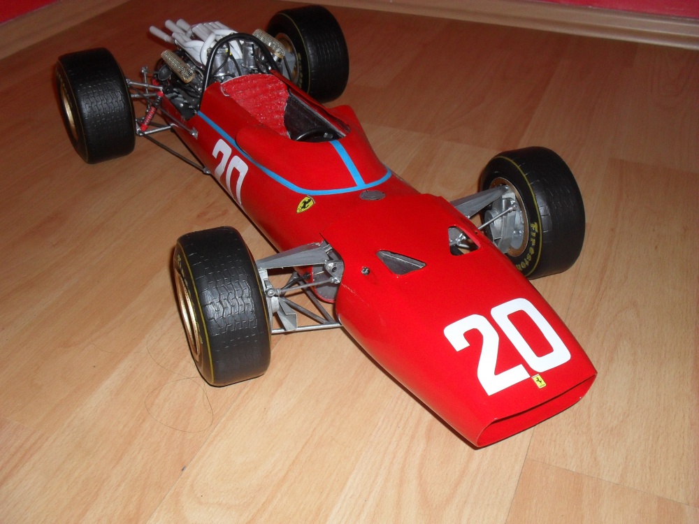 FERRARI 312 tipo 607 Monako 1967 (Plná velikost v novém okně) FERRARI 312 tipo 607 Monako 1967