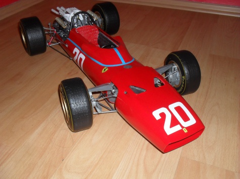 FERRARI 312 tipo 607 Monako 1967 FERRARI 312 tipo 607 Monako 1967
