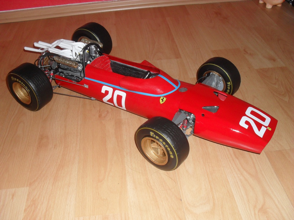 FERRARI 312 tipo 607 Monako 1967 (Plná velikost v novém okně) FERRARI 312 tipo 607 Monako 1967