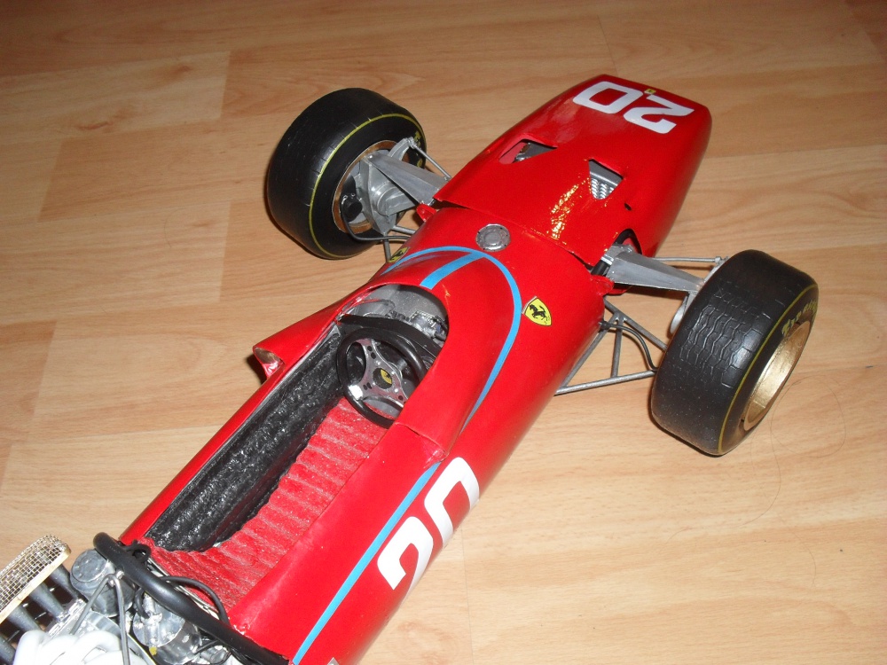 FERRARI 312 tipo 607 Monako 1967 (Plná velikost v novém okně) FERRARI 312 tipo 607 Monako 1967