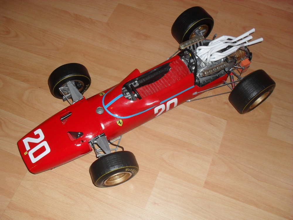 FERRARI 312 tipo 607 Monako 1967 (Plná velikost v novém okně) FERRARI 312 tipo 607 Monako 1967