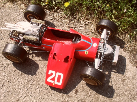 FERRARI 312 tipo 607 Monako 1967 FERRARI 312 tipo 607 Monako 1967