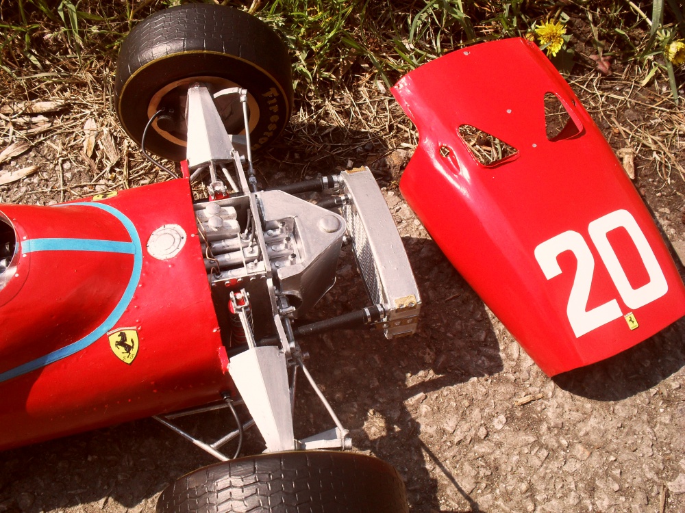 FERRARI 312 tipo 607 Monako 1967 (Plná velikost v novém okně) FERRARI 312 tipo 607 Monako 1967