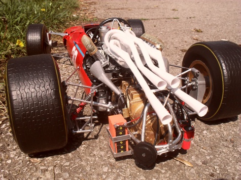 FERRARI 312 tipo 607   Monako 1967