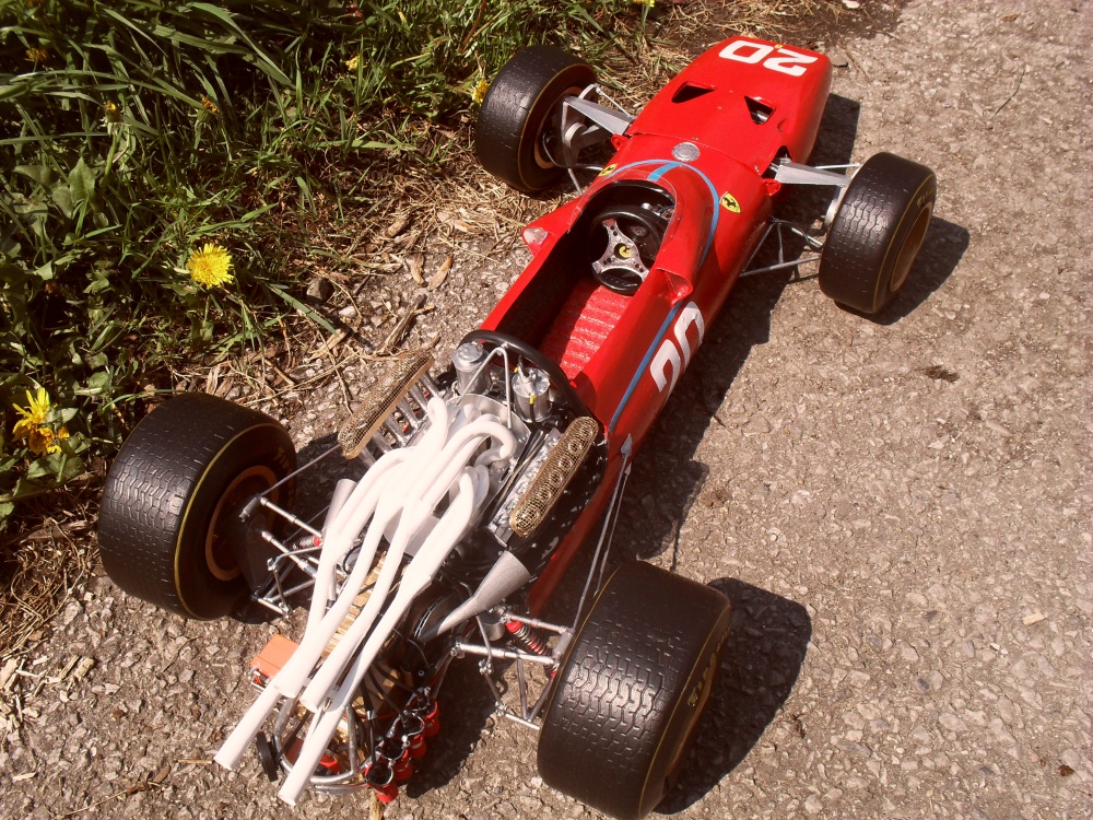 FERRARI 312 tipo 607 Monako 1967 (Plná velikost v novém okně) FERRARI 312 tipo 607 Monako 1967