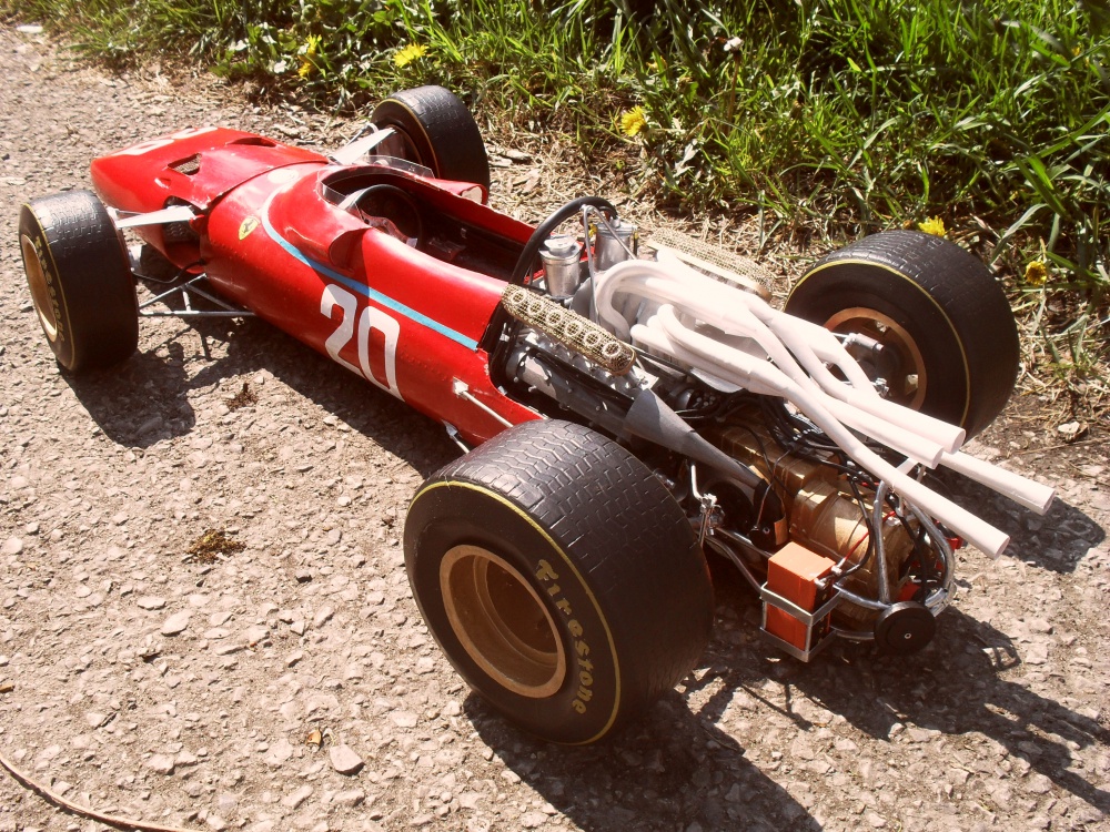 FERRARI 312 tipo 607 Monako 1967 (Plná velikost v novém okně) FERRARI 312 tipo 607 Monako 1967